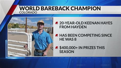 Colorado 20-year-old becomes world bareback champion